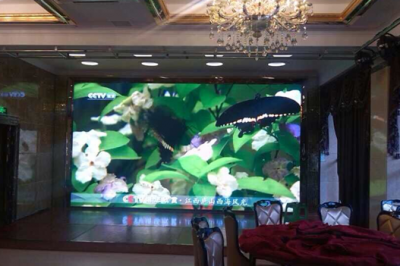 酒店室內P4全彩顯示屏2